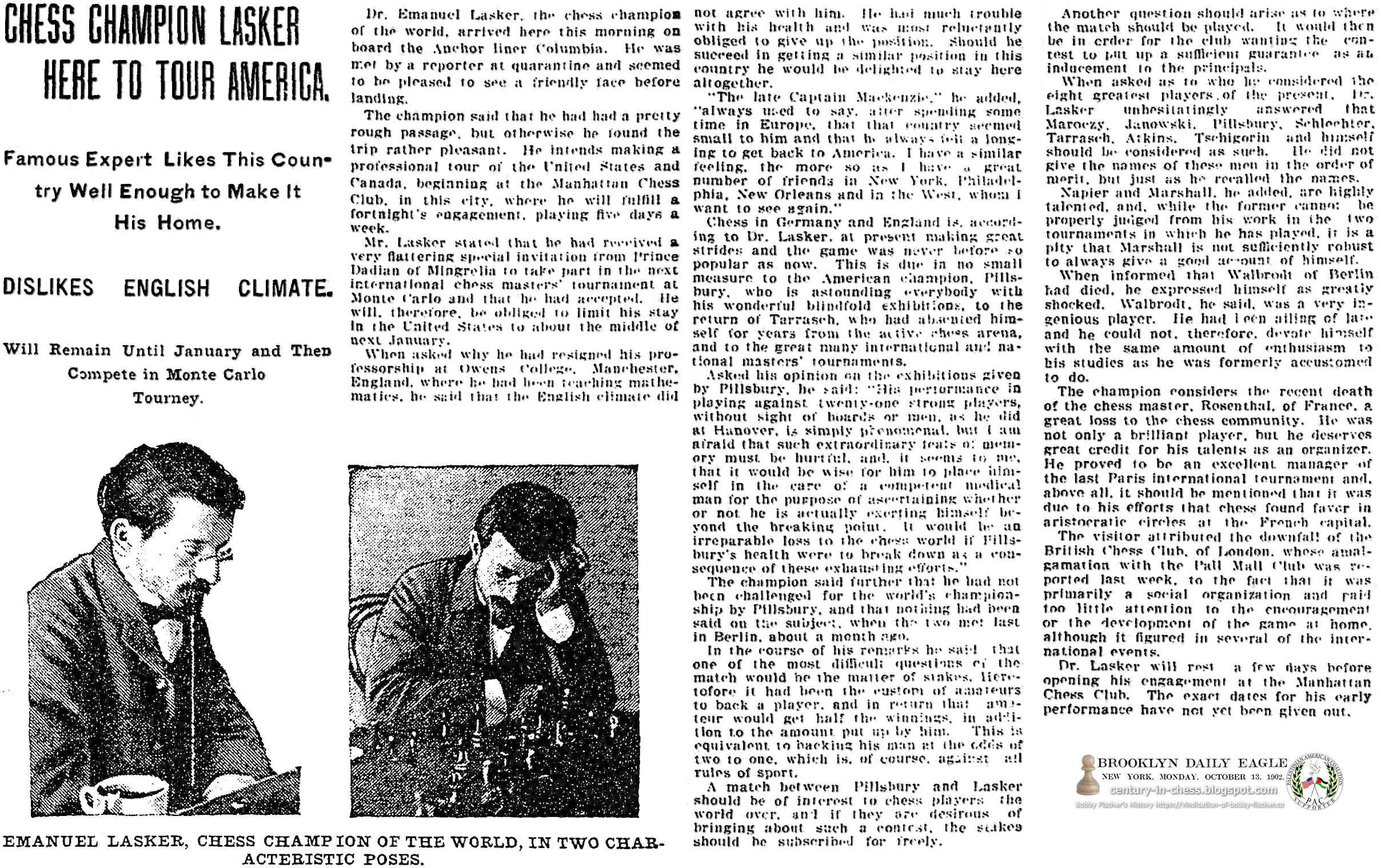 Emanuel Lasker photo 03